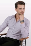 EtikmenAçık Vişne Slimfit Hediye Kutulu Erkek GömlekGÖMLEK MODELLERİ