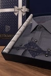 EtikmenErkek Füme Armür Desenli Slimfit Kutulu GömlekGÖMLEK MODELLERİ