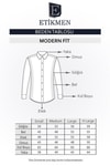 EtikmenKrem Yeşil Desenli Slimfit Oduncu Hediye Kutulu Erkek GömlekGÖMLEK MODELLERİ