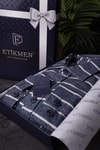 EtikmenMavi Beyaz Çizgili Oversize Hediye Kutulu Erkek GömlekGÖMLEK MODELLERİ