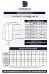 EtikmenMavi Beyaz Çizgili Oversize Hediye Kutulu Erkek GömlekGÖMLEK MODELLERİ