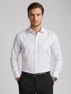 EtikmenBeyaz Sedef Düğmeli Slimfit Erkek GömlekKlasik Gömlek Modelleri