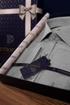 EtikmenGri Desenli Slimfit Erkek GömlekKlasik Gömlek Modelleri