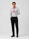 EtikmenGri Saten Slimfit Erkek GömlekKlasik Gömlek Modelleri