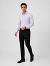 EtikmenLila Saten Slimfit Erkek GömlekKlasik Gömlek Modelleri
