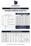 EtikmenMavi Lacivert Çizgili Slimfit Oduncu Erkek GömlekSlimfit Oduncu Modeller