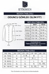 EtikmenSiyah LacivertÇizgili Slimfit Oduncu Erkek GömlekSlimfit Oduncu Modeller
