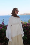 Beyaz Lamis Kimono