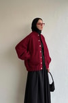 Bordo Hill Bomber Ceket