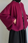 Bordo Siena Balon Ceket