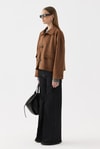 Jane Süet Ceket Camel