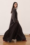 Kheesa Yırtmaç Detaylı Modal Bluz Kahve