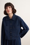 Layan Denim Etekli Takım Lacivert