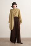 Nova Şal Form Bluz Olive