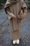 Polina Triko Takım Camel