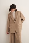 Samra Blazer Ceket Bej