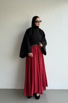 Scarlet Buklet Bluz Siyah