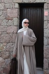 Soft Yeşil Carmen Kimono