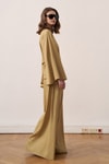 Sole Pantolonlu Keten Takım Olive