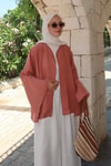 Terracotta Lamis Kimono