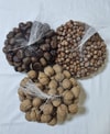 Cırt Klipsli Kuruyemiş Filesi, 75 cm, 3 kg Ürün Taşır, 100 Adet
