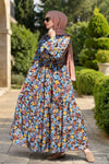 Adatepe Pastel pamuk Elbise