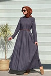 Gökçe Pileli Elbise