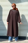 Kahve Oysho Tunik Elbise