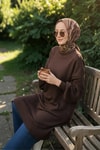 Kahve Sweat Tunik