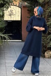 Laci Kısa Penye Tunik