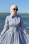 Meral Düğmeli Elbise