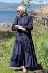 Miranda Mavi Elbise