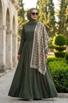 Nida Yeşil Elbise