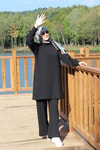 Siyah Scuba Eşofman Takım