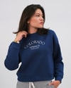  Kadın Nakış Detaylı Üç İplik Şardonlu Sweatshirt