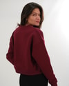 Kadın Üç İplik Şardonlu Sweatshirt