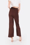 Acı Kahve Geniş Paça Triko Pantolon 3028
