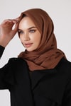 Bambu Kraş Şal - 5661 Acı Kahve