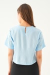Bebe Mavi Kol İnci Detay Bluz 71511