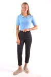 Bebe Mavi Polo Yaka Fitilli Kazak 24162