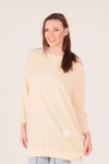 Bej Arma Detaylı Sweat 1418