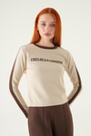Bej Chelsea London Baskılı Badi 8341A