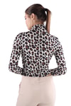Bej Desenli Bluz 358-1