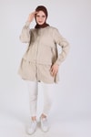 Bej Kat Kat Detay Tunik 6765A