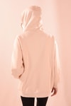 Bej Oversize Bağcıklı Sweat 8135M