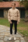 Bej Şişme Mont 3005