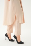 Bej Tunik Pantolon Takım 4016A