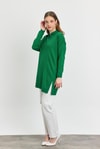 Benetton Yeşili Polo Yaka Tunik 5410