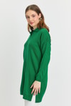 Benetton Yeşili Polo Yaka Tunik 5410