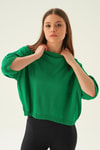 Benetton Yeşili Salaş Tişört 1445